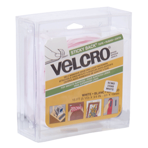 VELCRO ROLLO 19MM x 4m BLANCO