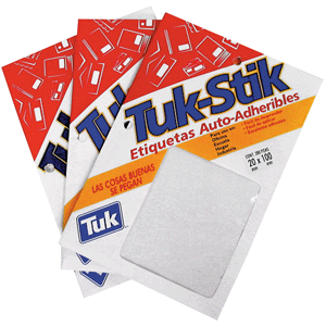ETIQUETA TUK 13X19 C1,800 ETIQUETA TUK 13X19 C1,800