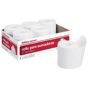 ROLLO PARA CALCULADORA 57x40 C/12 OD