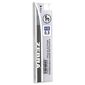 MINAS ZEBRA GRAFITO 0.7 HB 2U