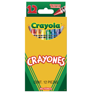 CRAYONES CRAYOLA CLASICOS 12U
