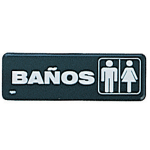 Letrero / señalización marca Sablon de alta visibilidad. Identifica zonas, riesgos o instrucciones en oficinas, bodegas y áreas comunes. Material resistente al uso prolongado.