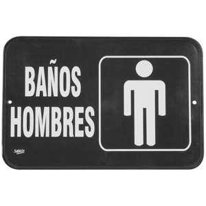 Letrero / senalizacion marca Sablon de alta visibilidad. Identifica zonas, riesgos o instrucciones en oficinas, bodegas y areas comunes. Material resistente al uso prolongado.