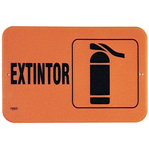 LETRERO EXTINGUIDOR FLUORESCEN