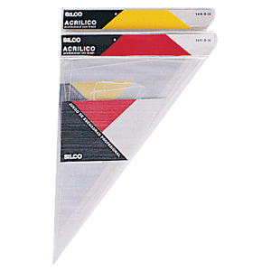Juego de escuadras marca Maped para dibujo tecnico y geometria. Plastico resistente con escala clara, ideal para estudiantes y disenadores.