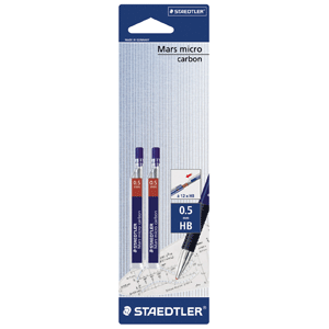 MINAS 0.5MM  HB  B/2 STAEDTLER MINAS 0.5MM  HB  B/2 STAEDTLER