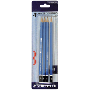 LAPICES LUMOGRAPH HB B/4