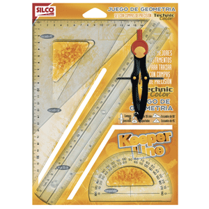JUEGO GEOMETRIA GRANDE C/COMPAS