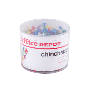 TUBO C/500 PINS DE COLORES TUBO C/500 PINS DE COLORES