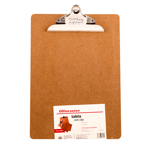 TABLA C/CLIP MADERA T/C OD TABLA C/CLIP MADERA T/C OD