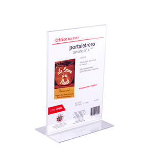 PORTA LETRERO CON BASE OD PORTA LETRERO CON BASE OD