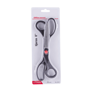 TIJERA 8  DE OFICINA CORTE RECTO ACERO INOX. OFFICE DEPOT