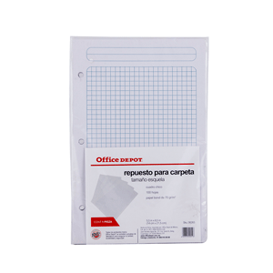 REPUESTO DE HOJAS T/ESQUELA 100 HJS C5 OFFICE DEPOT VALUE