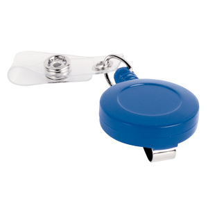 BROCHE RETRACTIL COLOR AZUL OFFICE DEPOT C/10