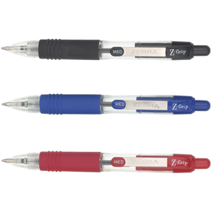 BOLIGRAFO ZEBRA MINI Z-GRIP 3U SURTIDO