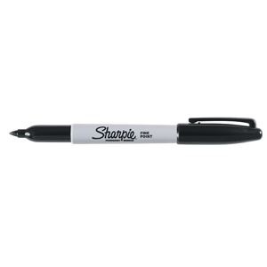 MARCADOR PERMANENTE SHARPIE FINO NEGRO 1U MARCADOR PERMANENTE SHARPIE FINO NEGRO 1U