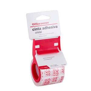 CINTA CRISTAL OD CON DESPACHADOR 48MM X 20M CINTA CRISTAL OD CON DESPACHADOR 48MM X 20M