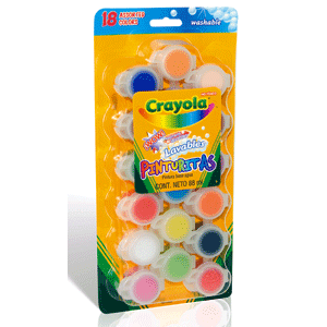 TEMPERA CRAYOLA BOTES 18U