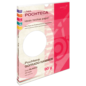 PAPEL GOFRADO HAMMER BLANCO 90G T/CARTA 100 HJS PAPEL GOFRADO HAMMER BLANCO 90G T/CARTA 100 HJS