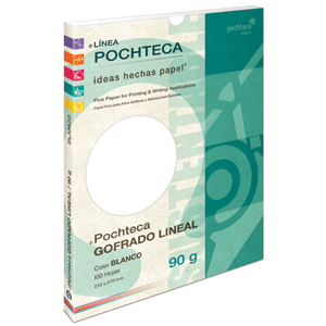GOFRADO LINEAL BLANCO 90G CARTA 100 HJS GOFRADO LINEAL BLANCO 90G CARTA 100 HJS