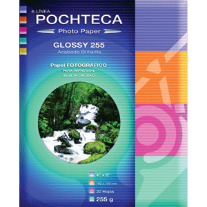 PAPEL FOTOGRAFICO GLOSSY 255G 4X6PLG 20 HOJAS PAPEL FOTOGRAFICO GLOSSY 255G 4X6PLG 20 HOJAS