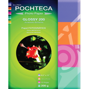 PAPEL FOTOGRAFICO GLOSSY 200G T/CARTA 15 HJS PAPEL FOTOGRAFICO GLOSSY 200G T/CARTA 15 HJS