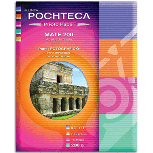 PAPEL FOTOGRAFICO MATE SATIN 200G T/CARTA 15 HJS PAPEL FOTOGRAFICO MATE SATIN 200G T/CARTA 15 HJS
