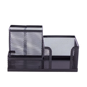 PORTALAPICES C/PORTA POST IT Y PORTA CLIPS NGO MESH