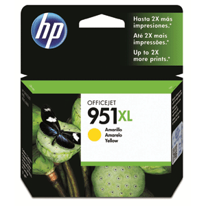 CARTUCHO DE TINTA HP 951XL AMARILLO ORIGINAL CARTUCHO DE TINTA HP 951XL AMARILLO ORIGINAL