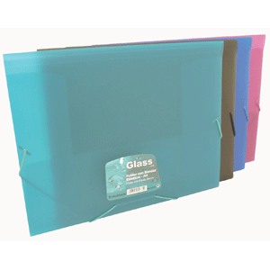 FOLDER T/C C-BANDAS ELASTICA, GLASS SU FOLDER T/C C-BANDAS ELASTICA, GLASS SU