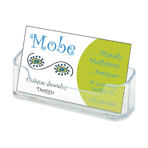 TARJETERO EN PLASTICO TRANSPARENTE TARJETERO EN PLASTICO TRANSPARENTE