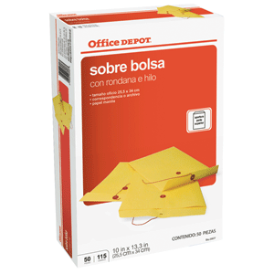 SOBRE OFFICE DEPOT CON RONDANA OFICIO 50U