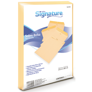 SOBRE C/B MANILA CARTA C25 SOBRE C/B MANILA CARTA C25