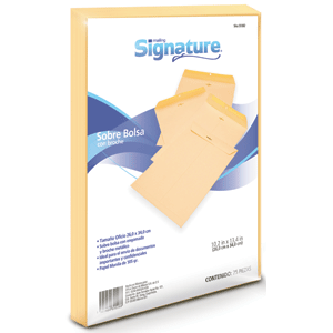 SOBRE C/B MANILA OFICIO C25