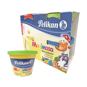 PLASTILINA MOLDEABLE MAGIMASA C/4 COL. PLASTILINA MOLDEABLE MAGIMASA C/4 COL.