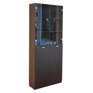LIBRERO PUERTAS VALENTINI CHOC