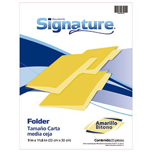 FOLDER OFFICE DEPOT AMARILLO CARTA 25 PIEZAS FOLDER OFFICE DEPOT AMARILLO CARTA 25 PIEZAS