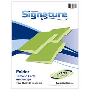 FOLDER OFFICE DEPOT VERDE CARTA 25 PIEZAS FOLDER OFFICE DEPOT VERDE CARTA 25 PIEZAS