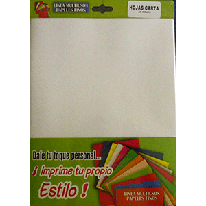 HOJA CARTA BLANCO PIEDRA 90G P/25 T/C HOJA CARTA BLANCO PIEDRA 90G P/25 T/C