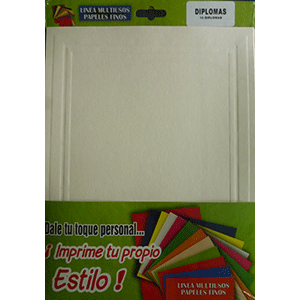 DIPLOMAS MIVISA BLANCO HUESO TAMANO CARTA DIPLOMAS MIVISA BLANCO HUESO TAMANO CARTA