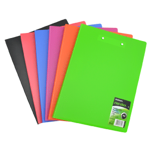 FOLDER A4 C-2 CLIP PRESION, NEON SU