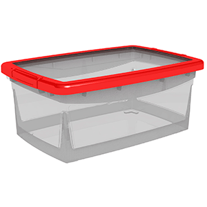 CAJA MILAN 25 LTS TAPA BICOLOR