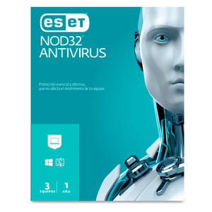 ANTIVIRUS ESET NOD32 HOGAR Y PYME 1Y- 3 PCS ANTIVIRUS ESET NOD32 HOGAR Y PYME 1Y- 3 PCS