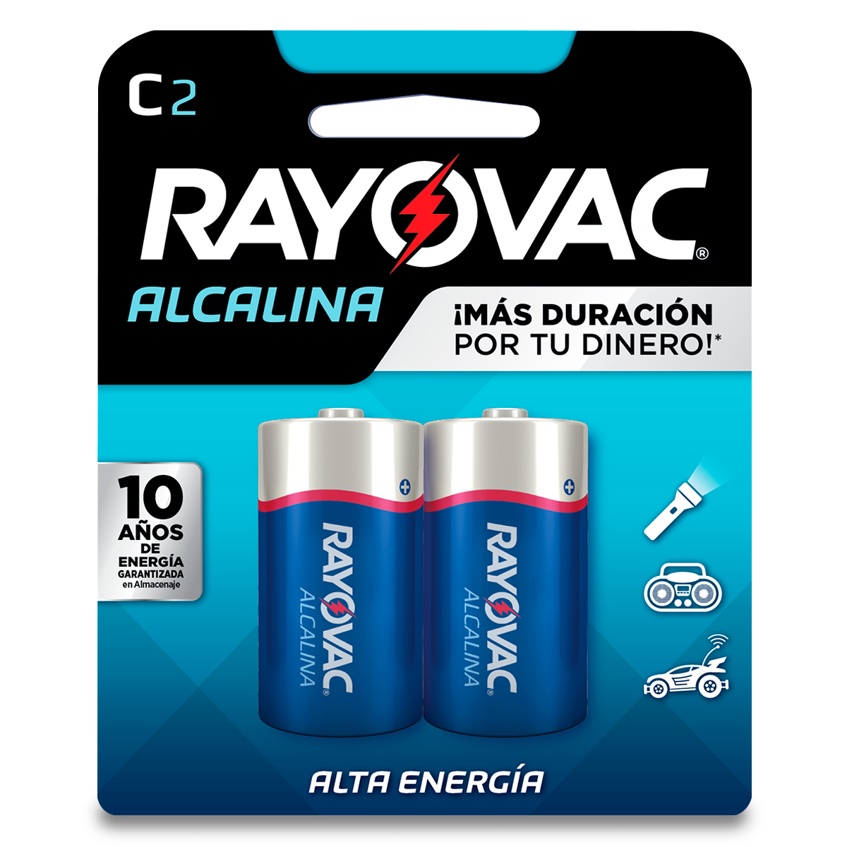 PILA ALCALINA C RAYOVAC B 2