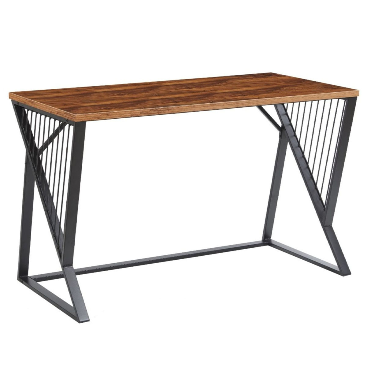 ESCRITORIO PERSONAL MODERNO CON BASE DE METAL