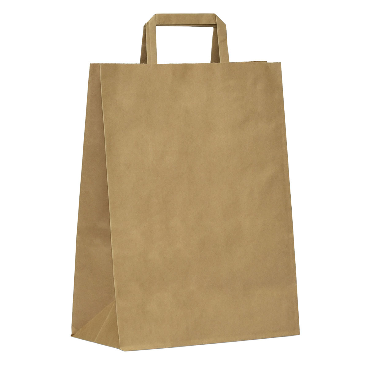 BOLSA CON ASA KRAFT (MEDIDA 26 X 35 X 13 CM)