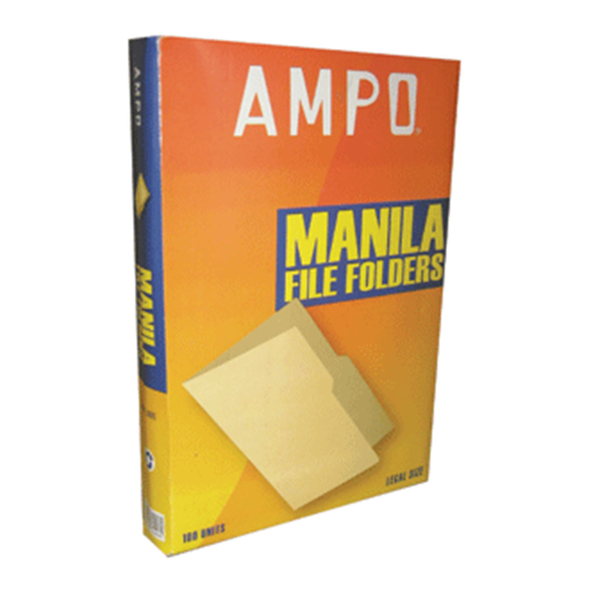 FOLDER MANILA AMPO T/O 100 UND