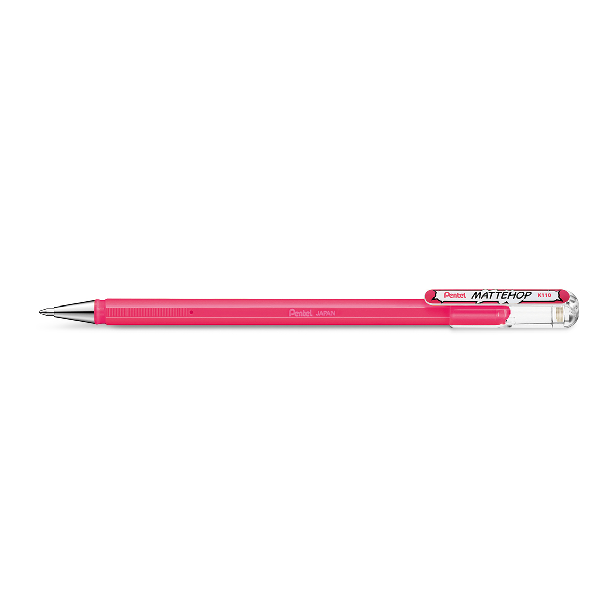 BOLIGRAFO PENTEL MATTE HOP 1.0MM ROSA 1U