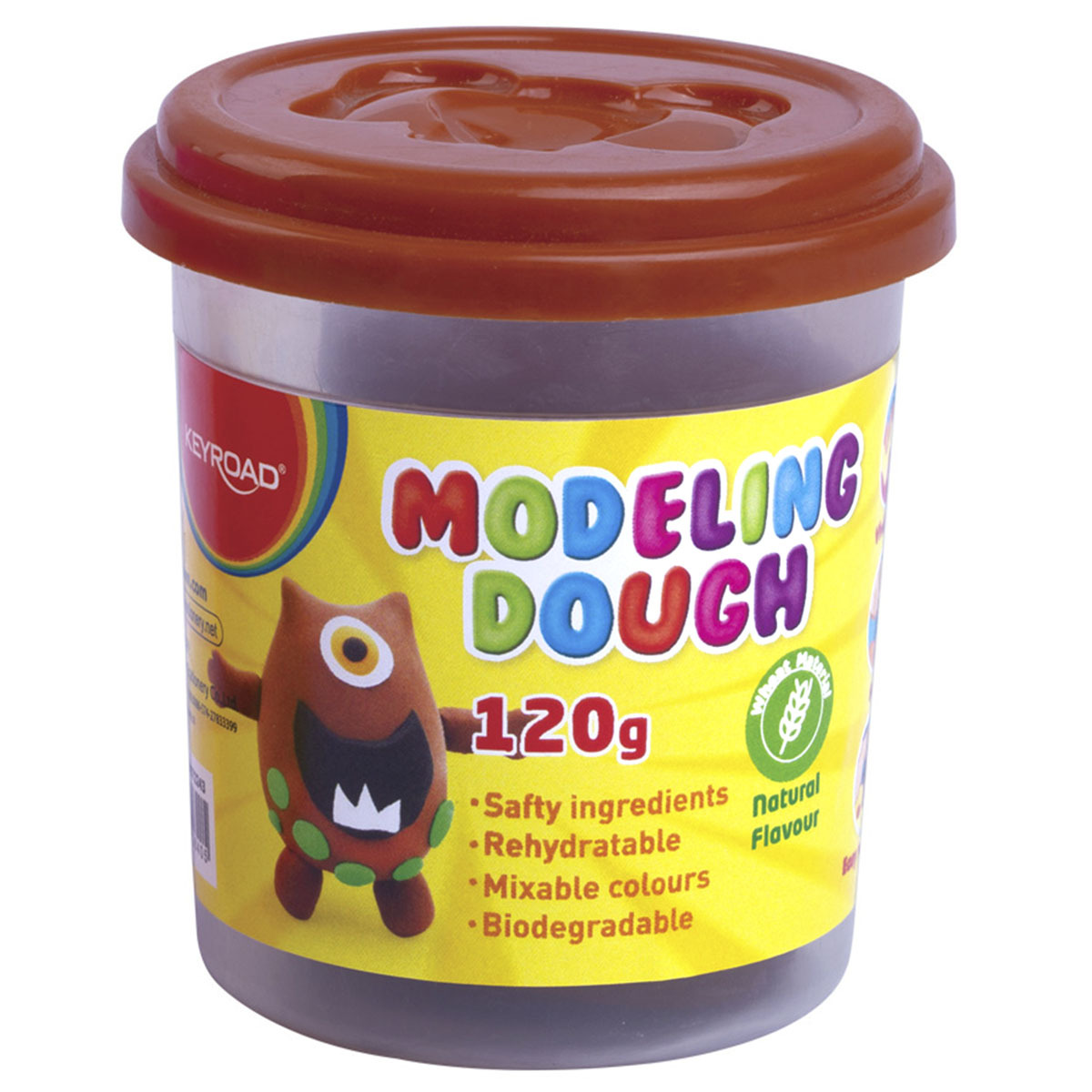 MASA MOLDEABLE KEYROAD 120GR CAFE
