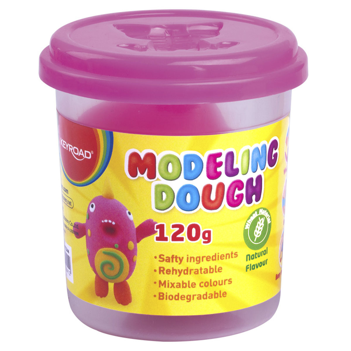 MASA MOLDEABLE KEYROAD 120GR ROSADO